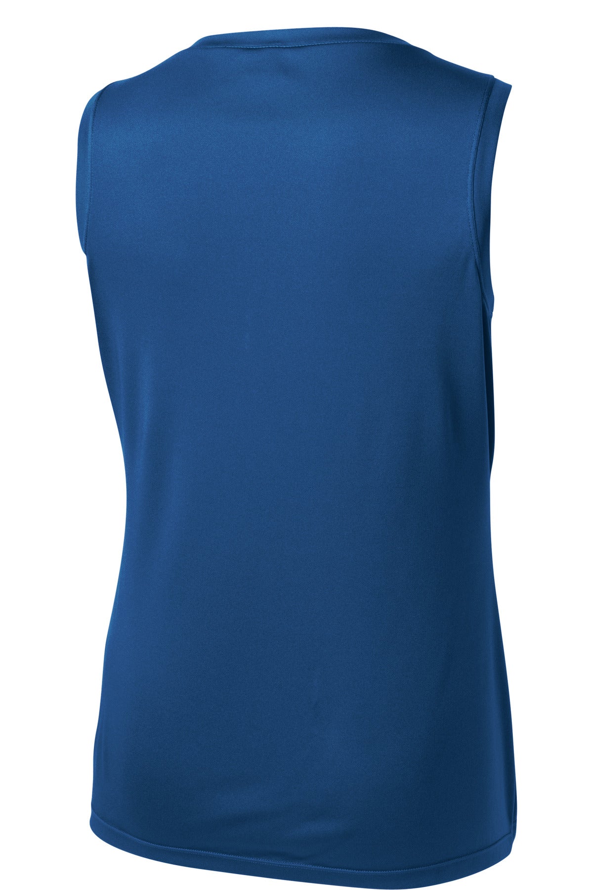 Sport-Tek Women's Sleeveless PosiCharge Competitor V-Neck Tee. LST352 Royal