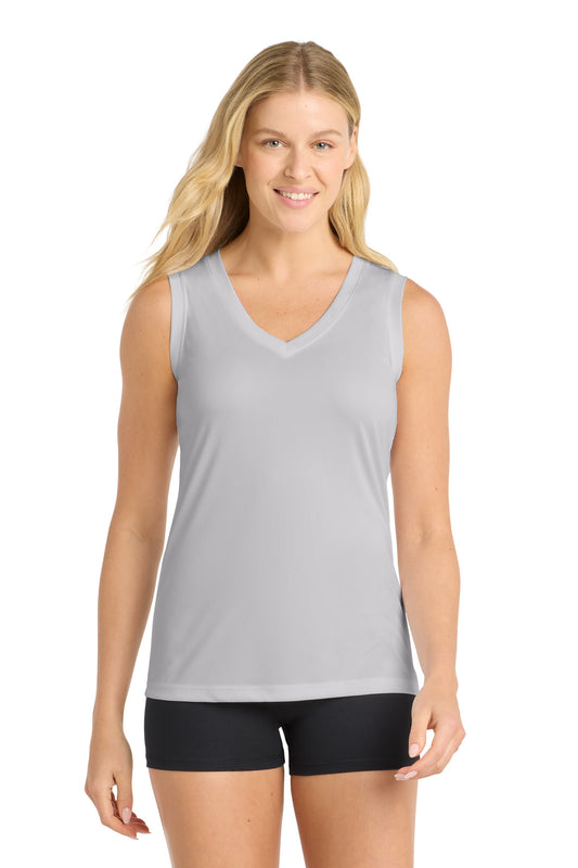 Sport-Tek Women's Sleeveless PosiCharge Competitor V-Neck