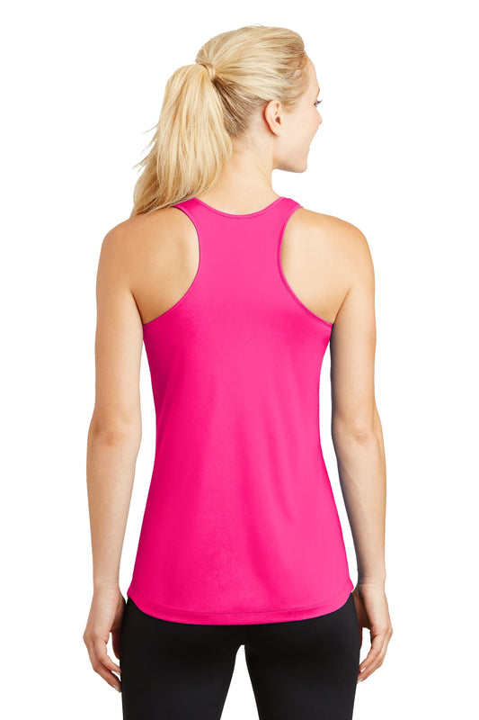 Sport-Tek Women's PosiCharge Competitor Racerback Tank. LST356 Neon Pink
