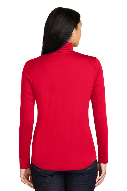Sport-Tek Women's PosiCharge Competitor 1/4-Zip Pullover. LST357 True Red