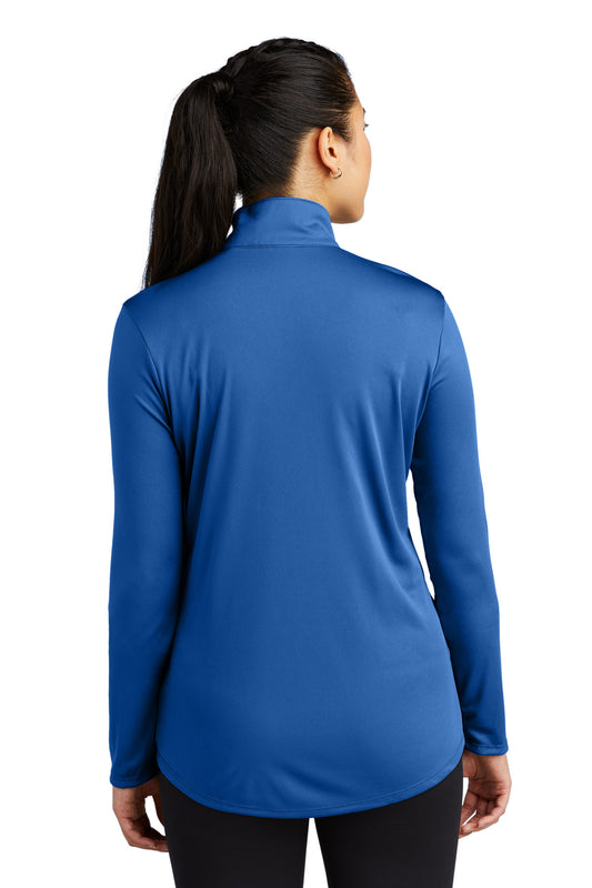 Sport-Tek Women's PosiCharge Competitor 1/4-Zip Pullover. LST357 True Royal