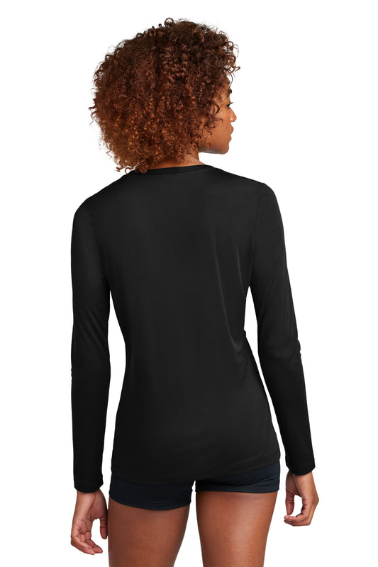 Sport-Tek Women's Posi-UV Pro Long Sleeve LST420LS Black