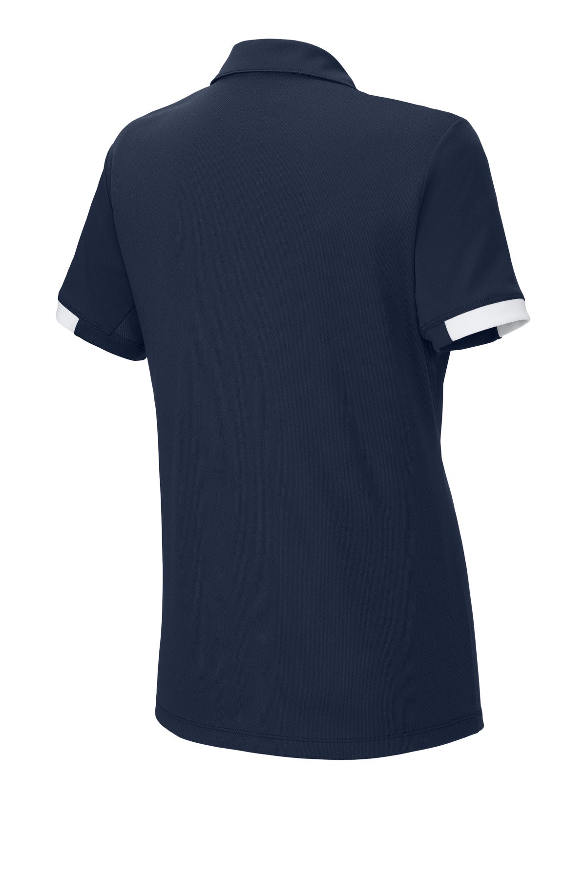 Sport-Tek Women's Club Colorblock Polo LST444 True Navy/ White