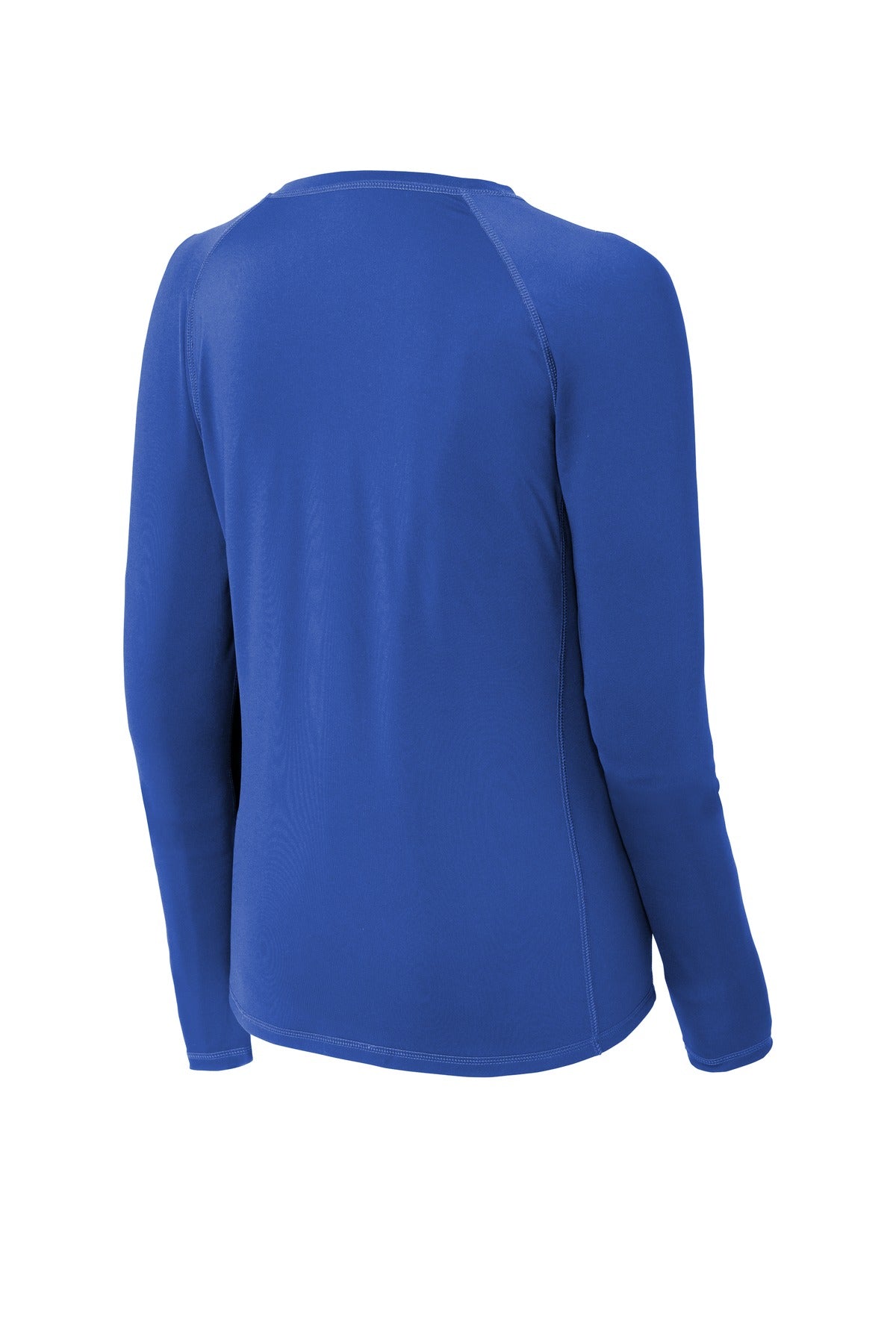 Sport-Tek Women's Long Sleeve Rashguard Tee. LST470LS True Royal