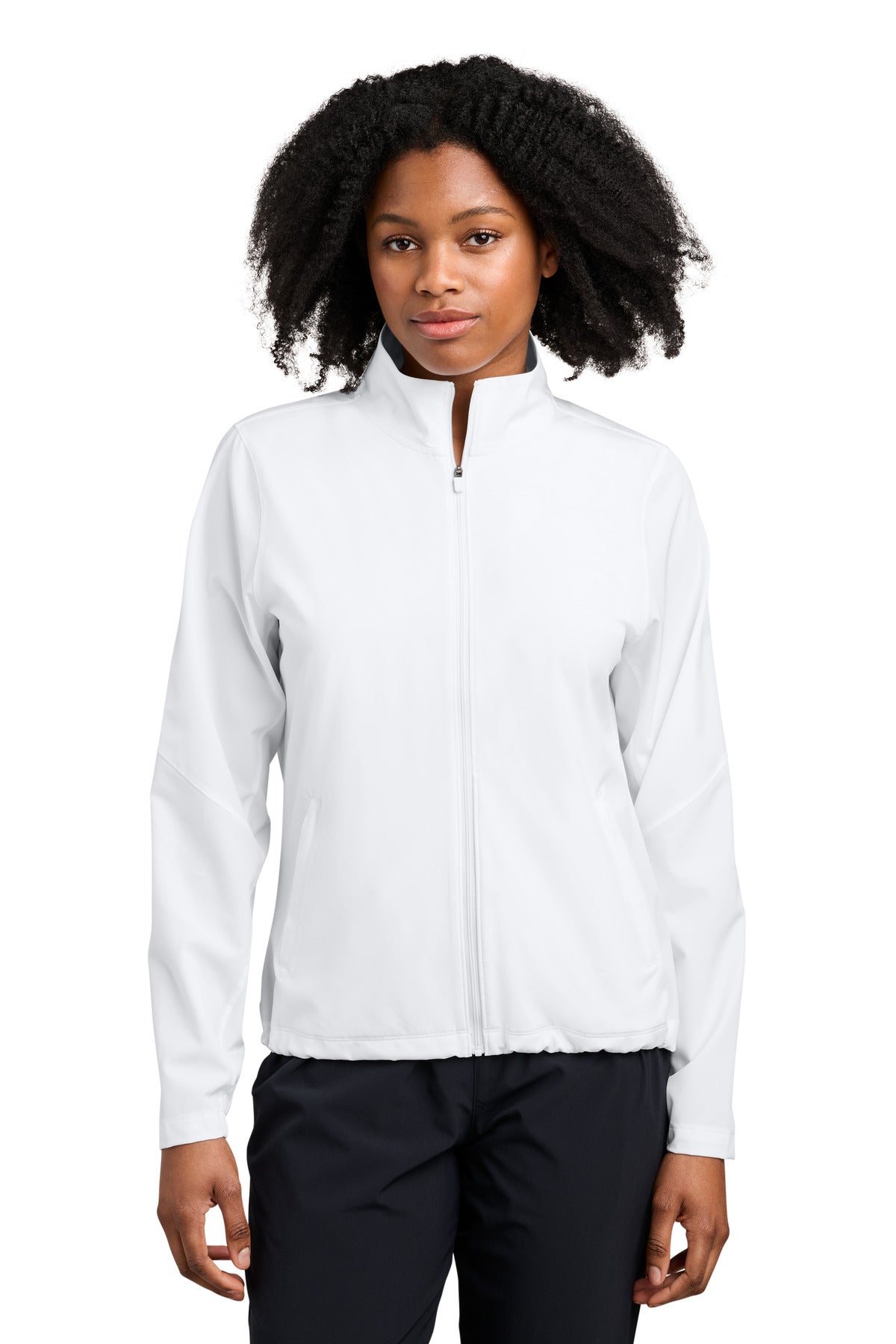 Sport-Tek Women's Repeat Jacket LST480 White