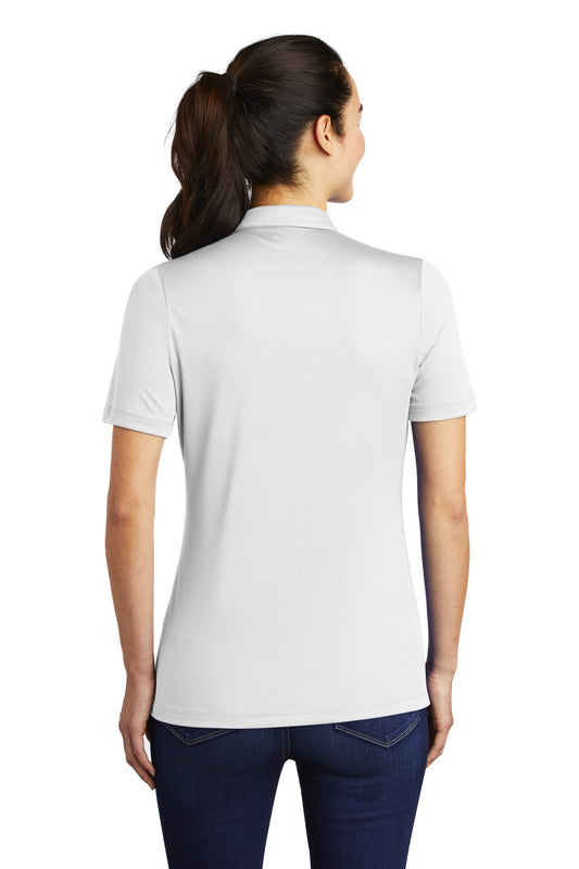 Sport-Tek Women's Posi-UV Pro Polo. LST520 White