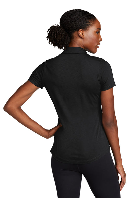 Sport-Tek Women's PosiCharge Strive Polo. LST530 Black