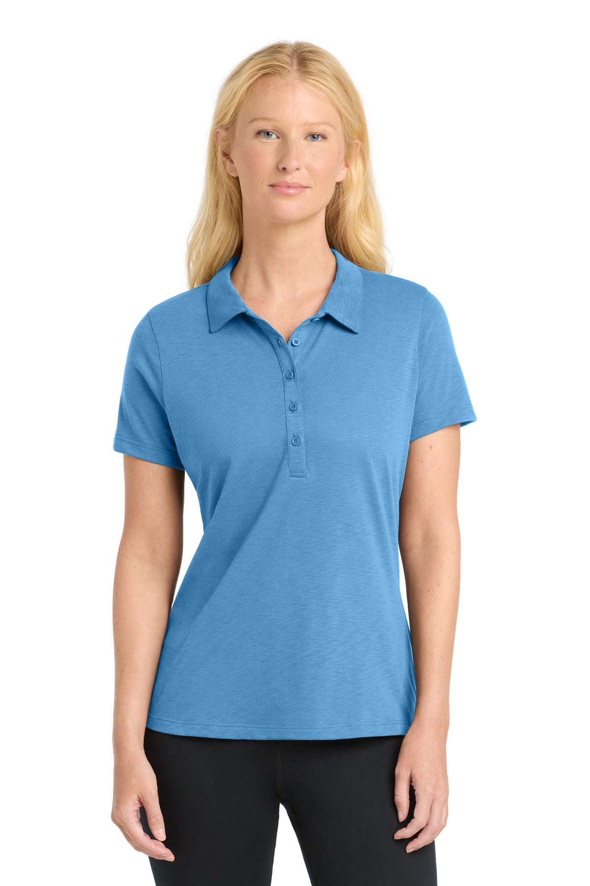 Sport-Tek Women's PosiCharge Strive Polo LST530 Carolina Blue