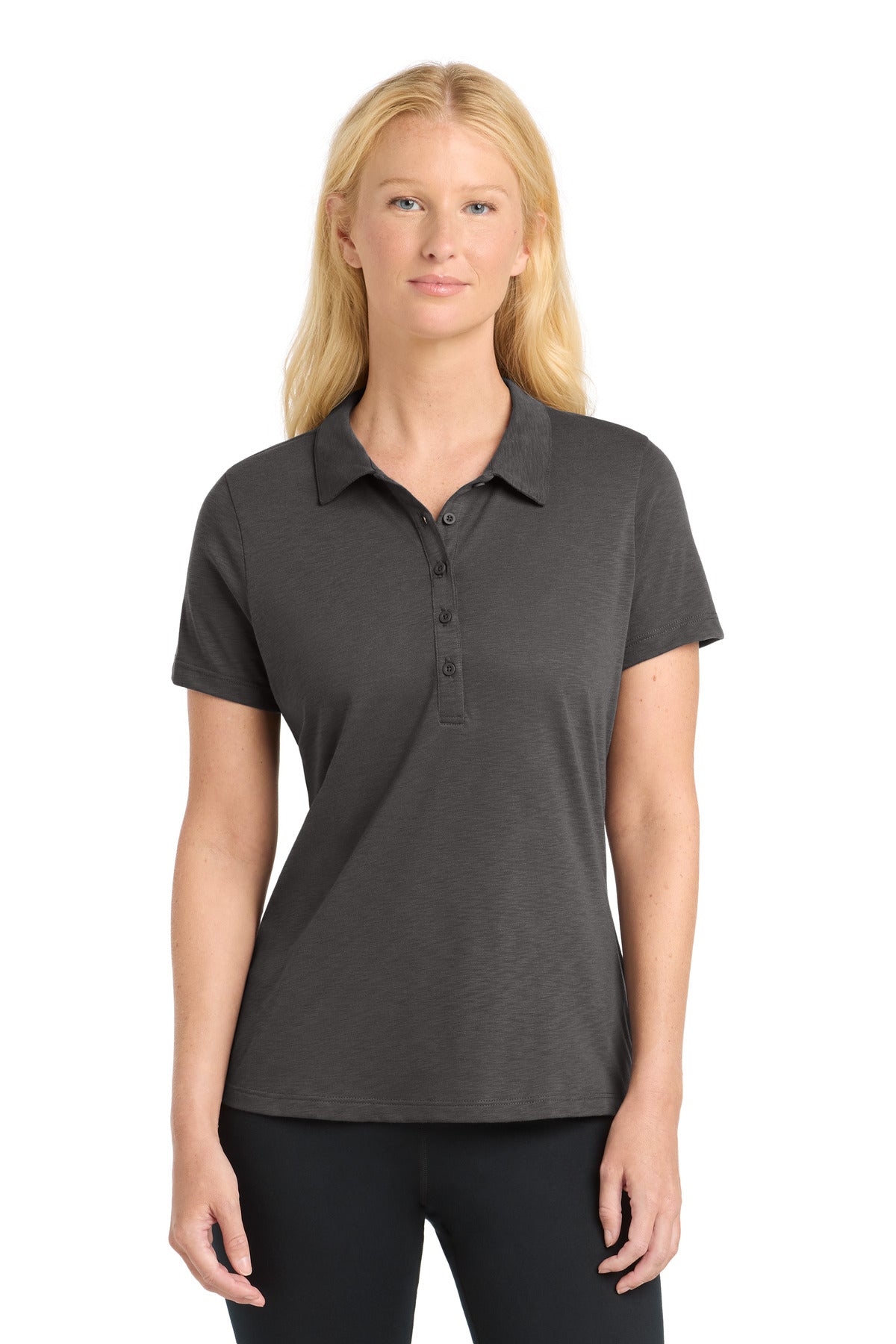 Sport-Tek Women's PosiCharge Strive Polo LST530 Graphite