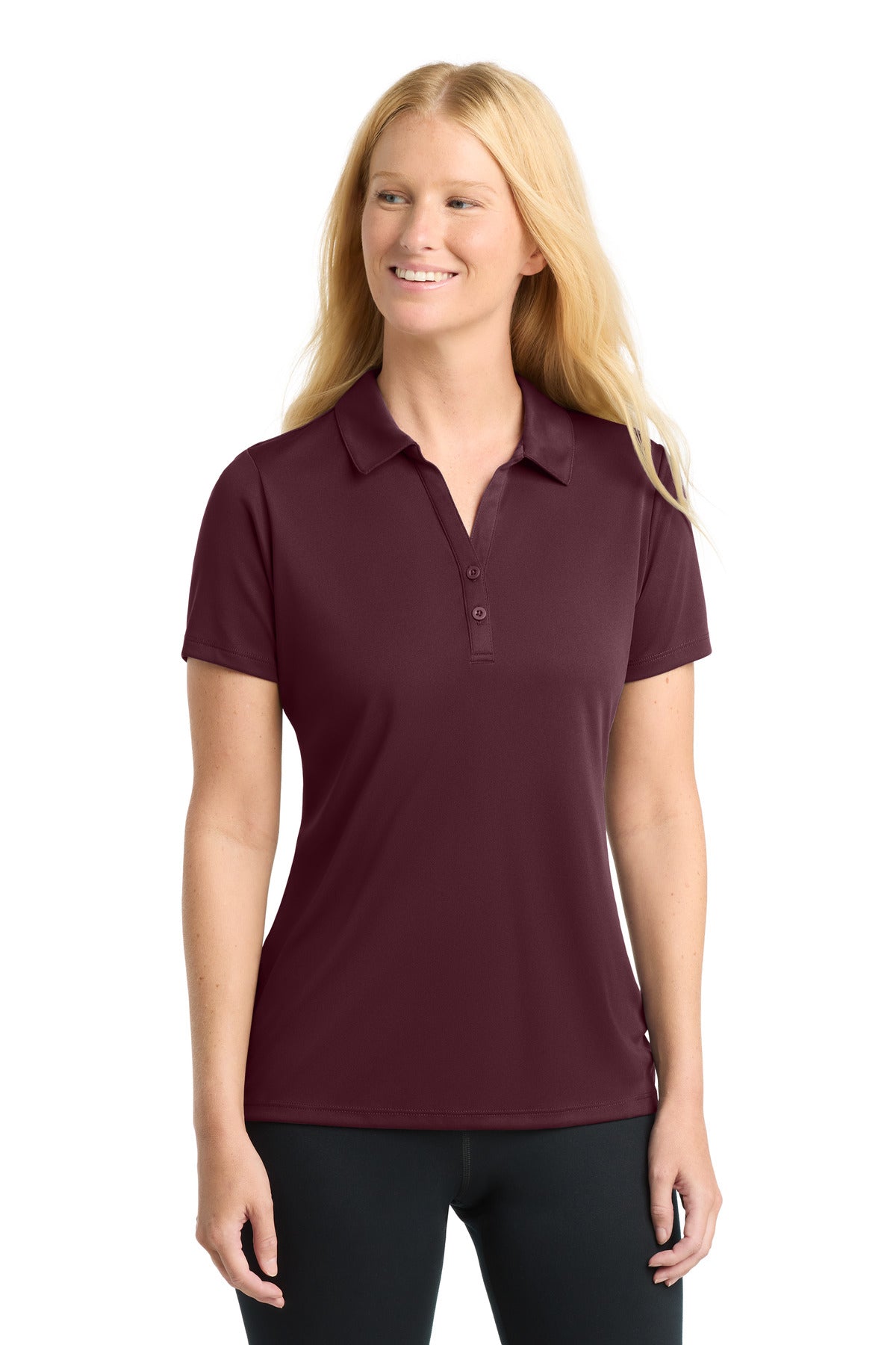 Sport-Tek Women's PosiCharge Competitor Polo LST550 Maroon