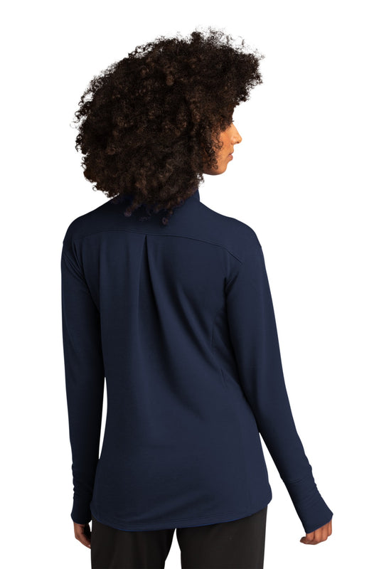 Sport-Tek Women's Sport-Wick Flex Fleece Full-Zip. LST560 True Navy