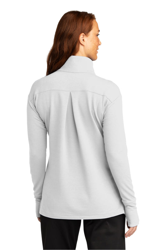 Sport-Tek Women's Sport-Wick Flex Fleece 1/4-Zip. LST561 White