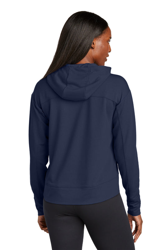 Sport-Tek Women's Sport-Wick Flex Fleece Pullover Hoodie LST562 True Navy