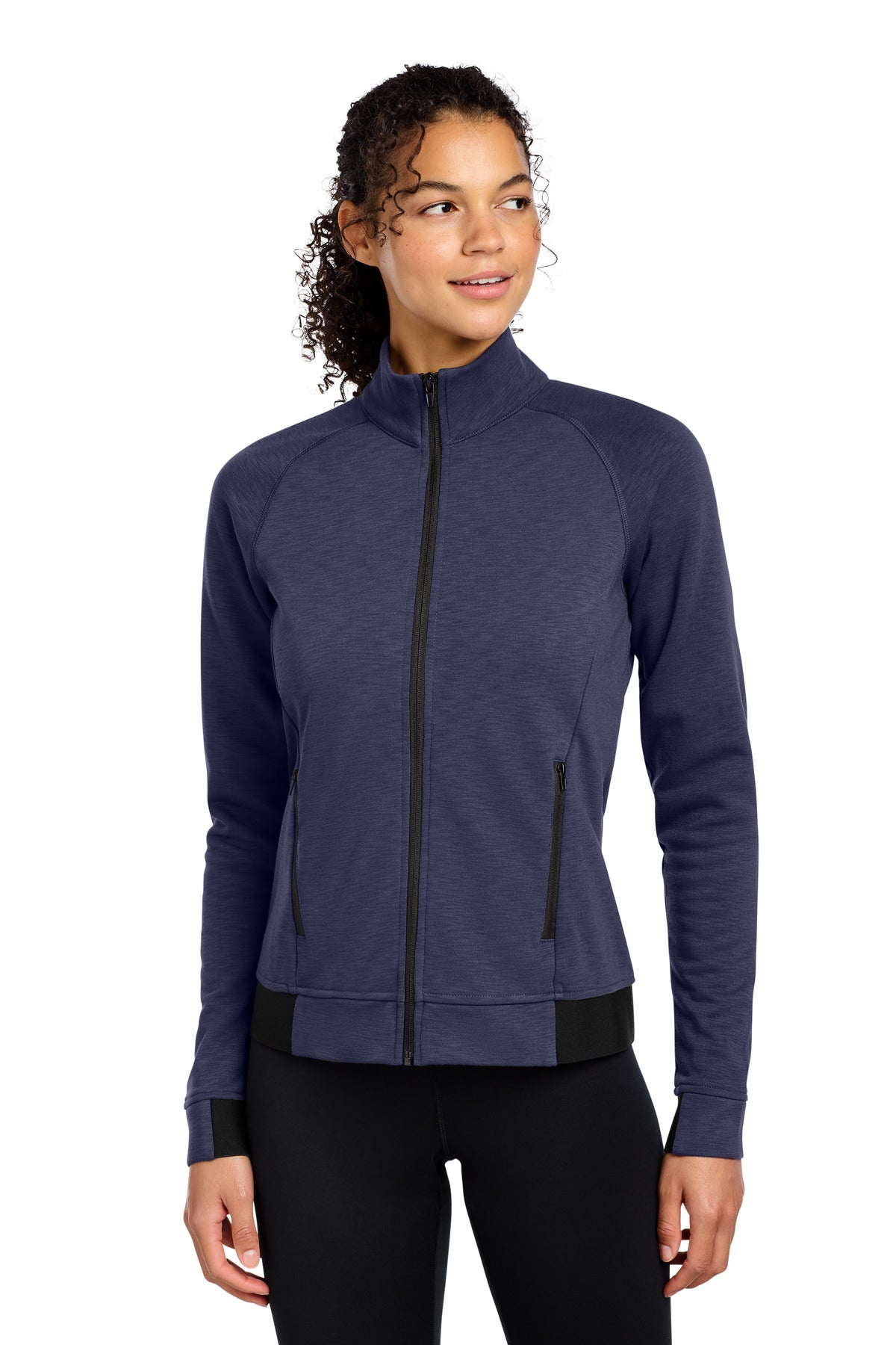 Sport-Tek Women's PosiCharge Strive Full-Zip LST570 True Navy