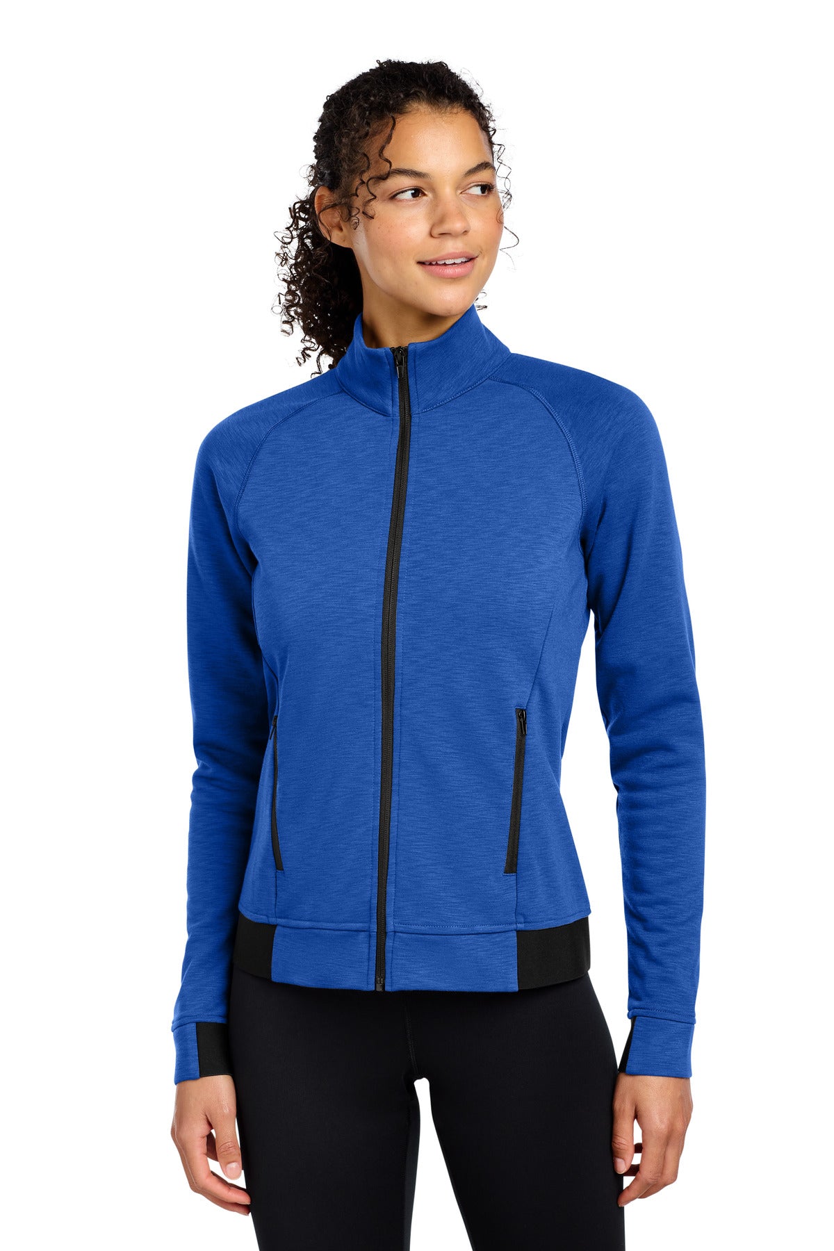 Sport-Tek Women's PosiCharge Strive Full-Zip LST570 True Royal