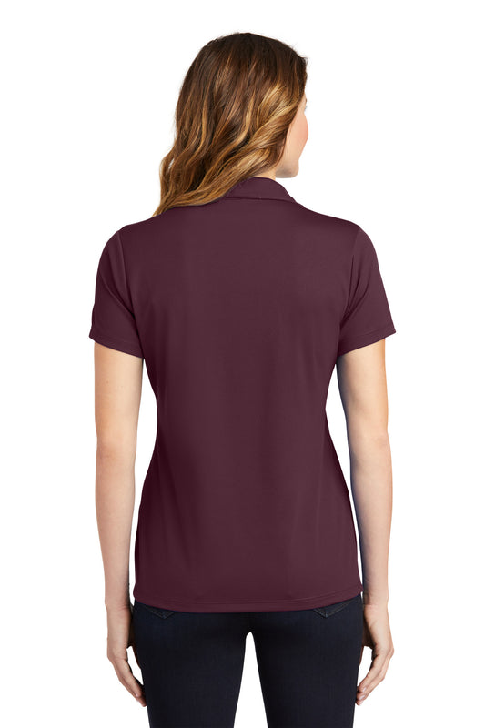 Sport-Tek Women's PosiCharge RacerMesh Polo. LST640 Maroon