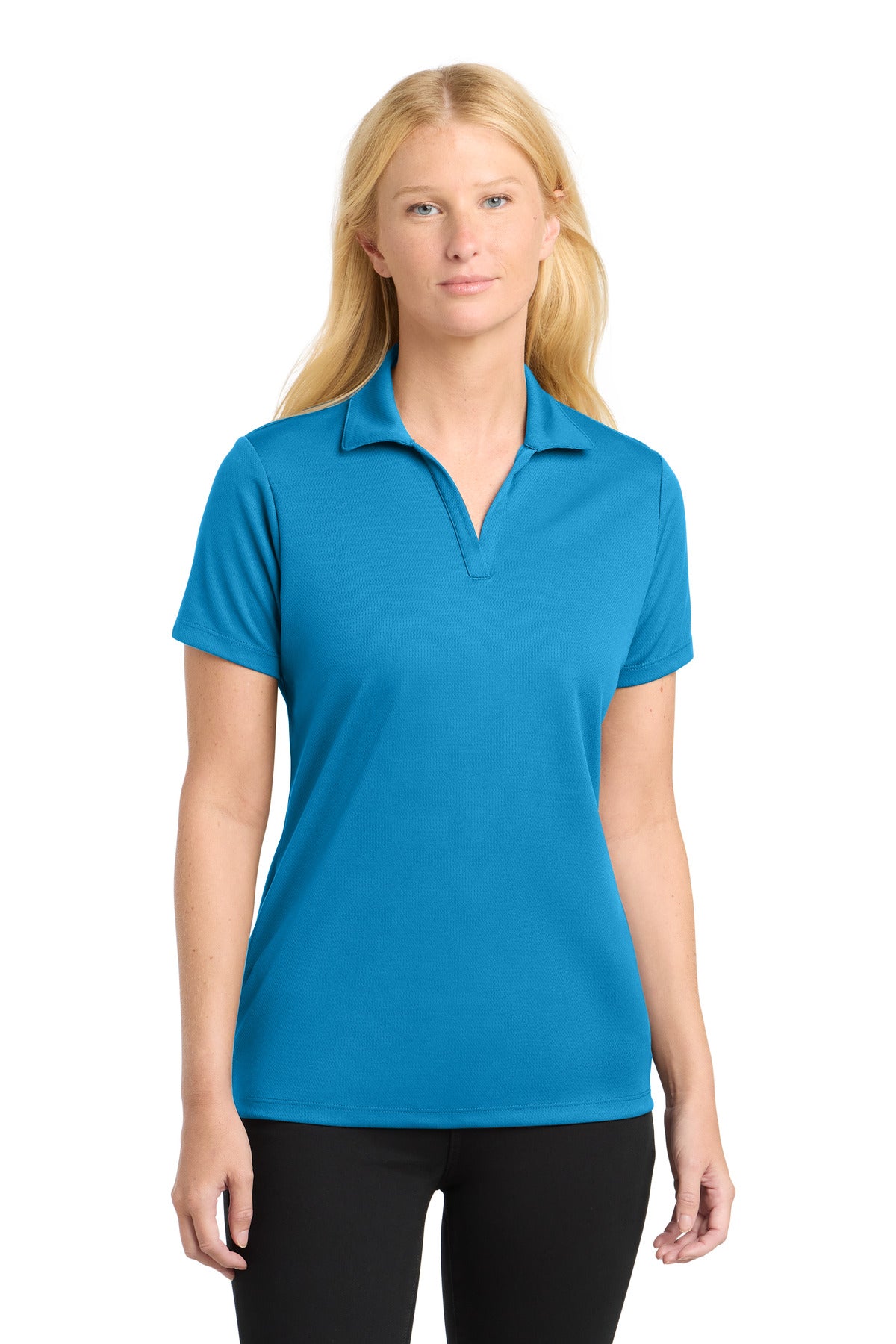 Sport-Tek Women's PosiCharge RacerMesh Polo LST640 Pond Blue