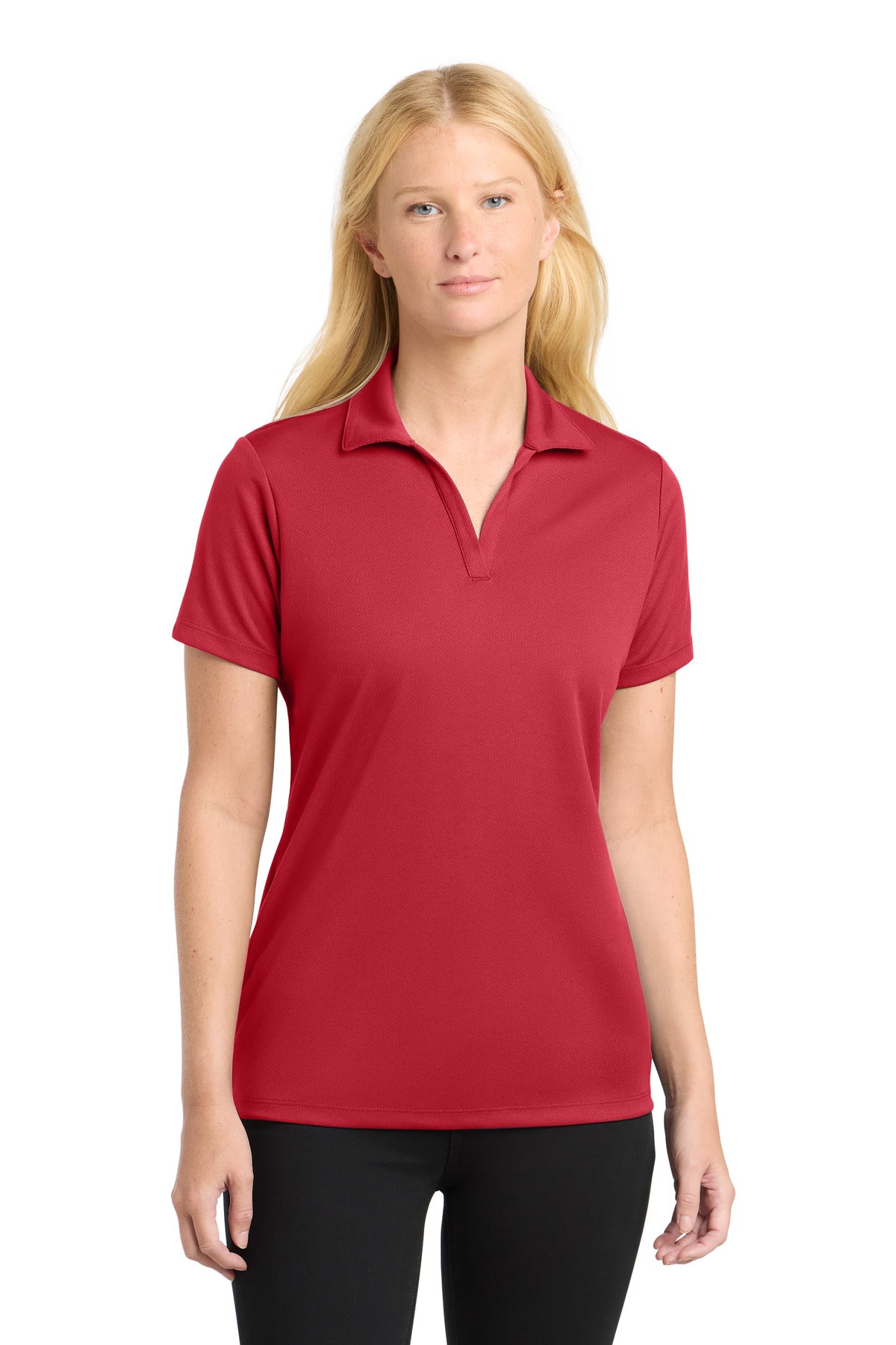 Sport-Tek Women's PosiCharge RacerMesh Polo LST640 True Red