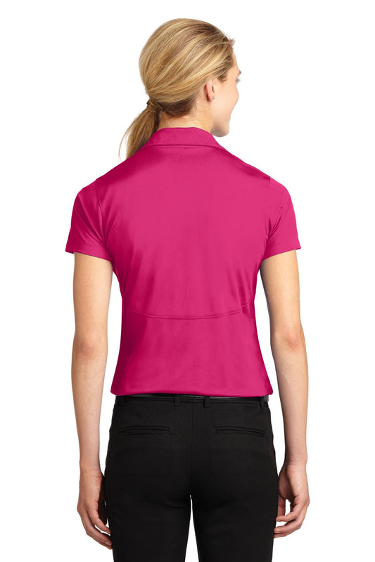 Sport-Tek Women's Micropique Sport-Wick Polo. LST650 Pink Raspberry