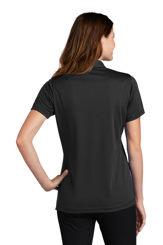 Sport-Tek Women's PosiCharge Micro-Mesh Polo. LST680 Black