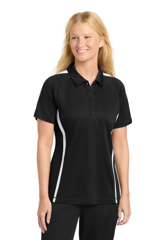 Sport-Tek Women's PosiCharge Micro-Mesh Colorblock Polo LST685