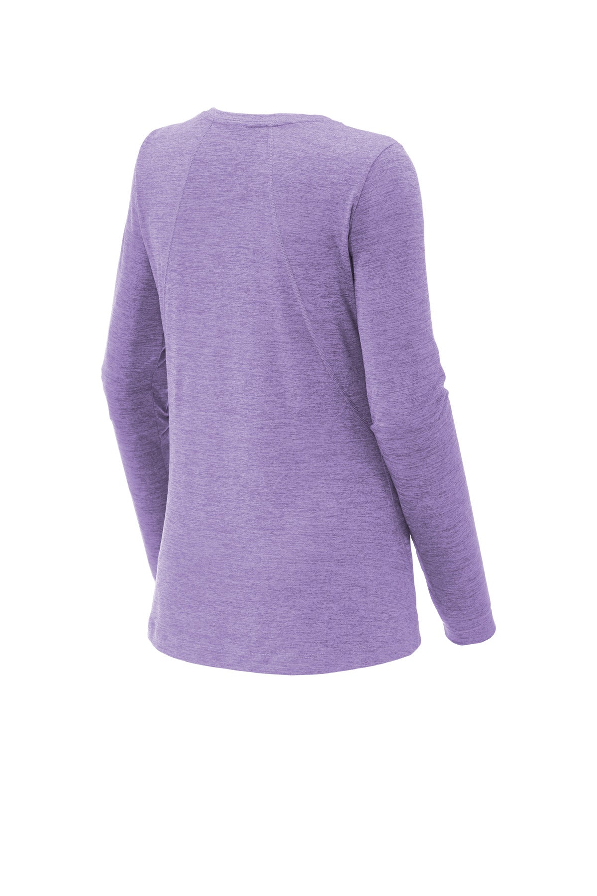 Sport-Tek Women's Exchange 1.5 Long Sleeve Crew. LST710 Hyacinth Heather