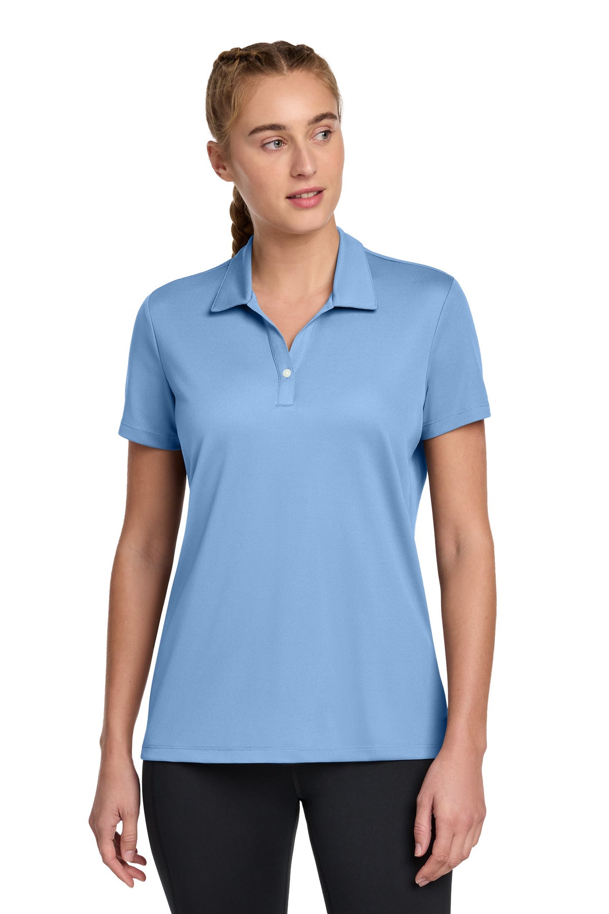 Sport-Tek Women's UV Micropique Polo LST740 Carolina Blue
