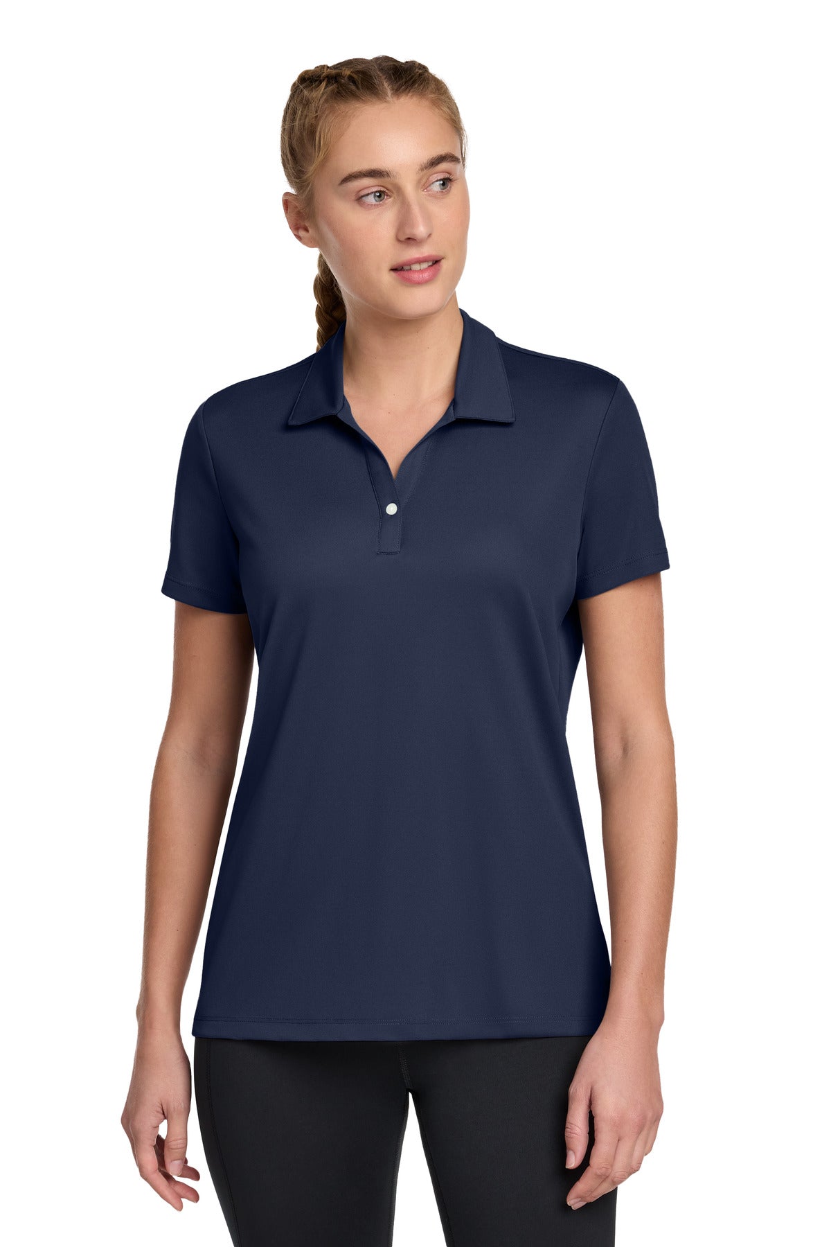 Sport-Tek Women's UV Micropique Polo LST740 True Navy