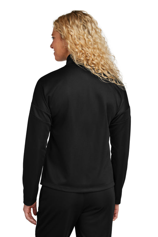 Sport-Tek Women's Travel Full-Zip Jacket LST800 Black/ Black