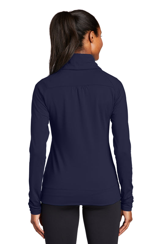 Sport-Tek Women's Sport-Wick Stretch Full-Zip Jacket. LST852 True Navy