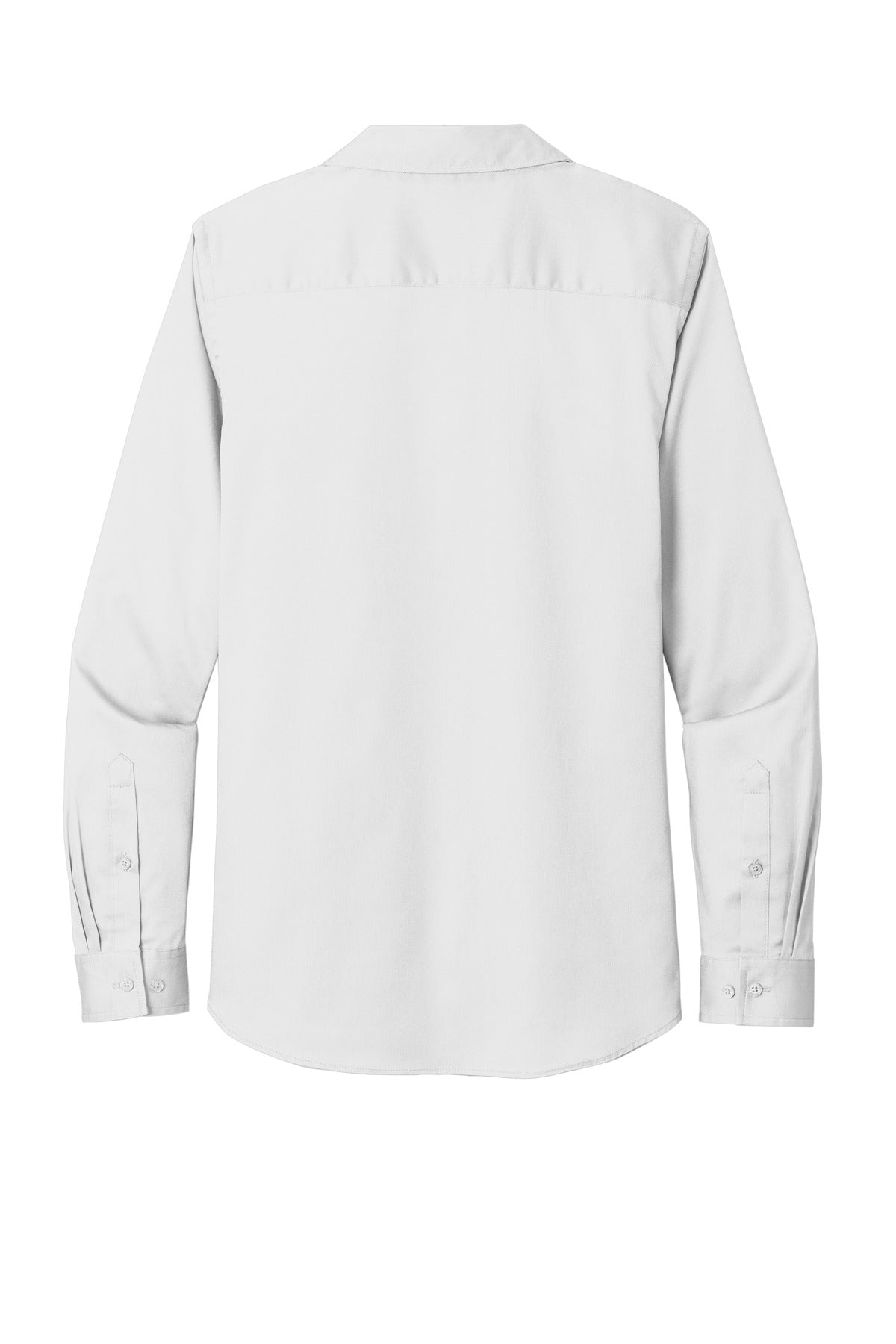 Port Authority Women's Long Sleeve SuperPro ReactTwill Shirt. LW808 White