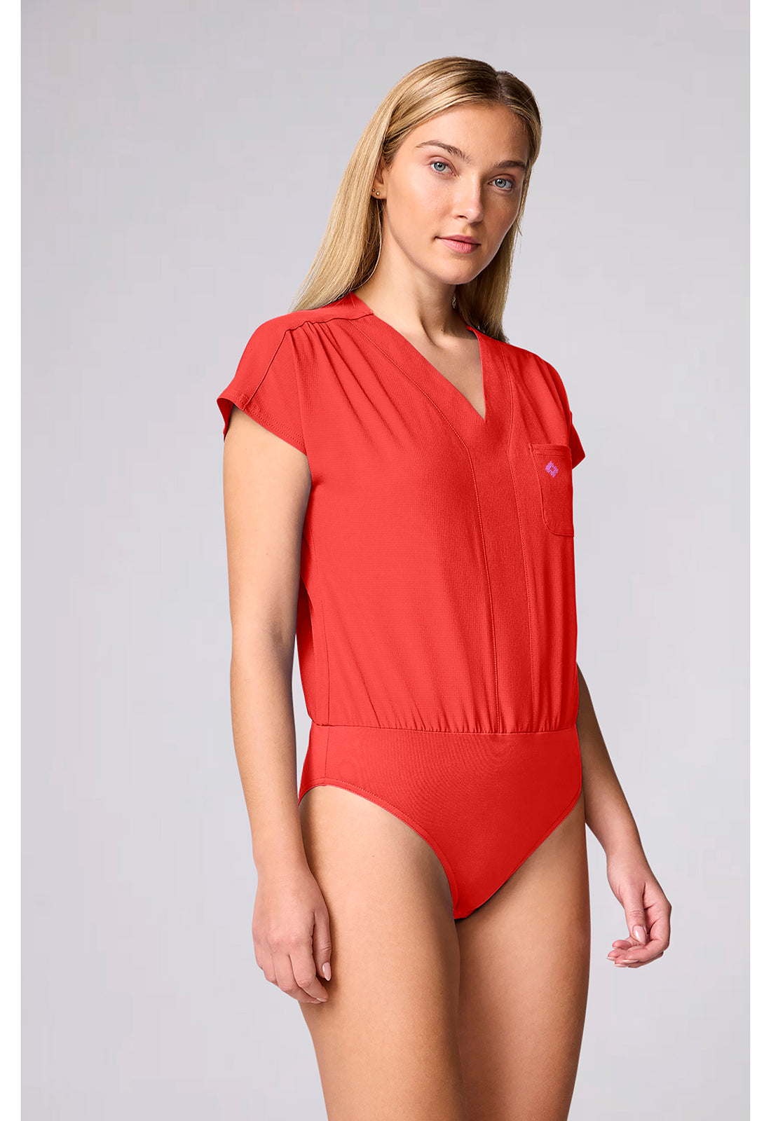 Amp MC00017 Women's One Pocket Bodysuit One In A Melon