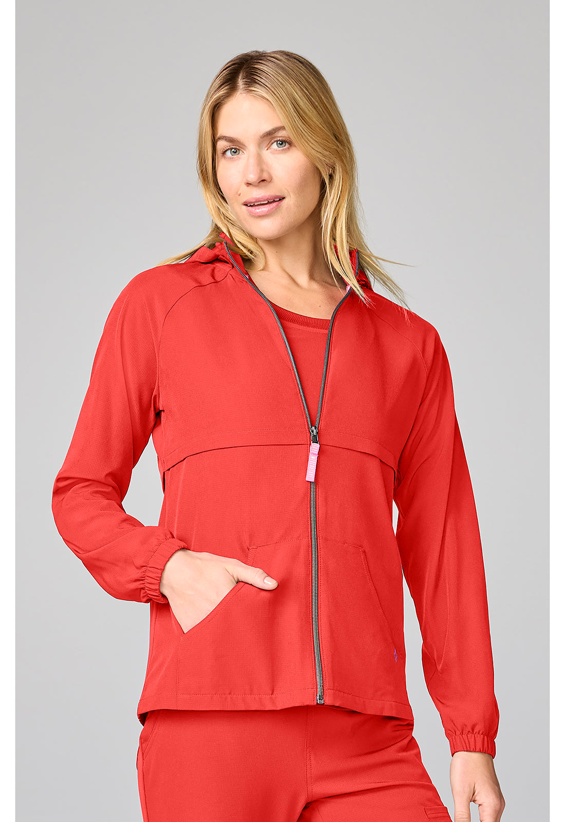 Amp MC00028 Women's Warm Up Jacket One In A Melon