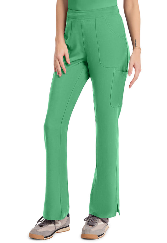 Insight MC010 Women's Mid Rise Flare Leg Pants Mint Julep