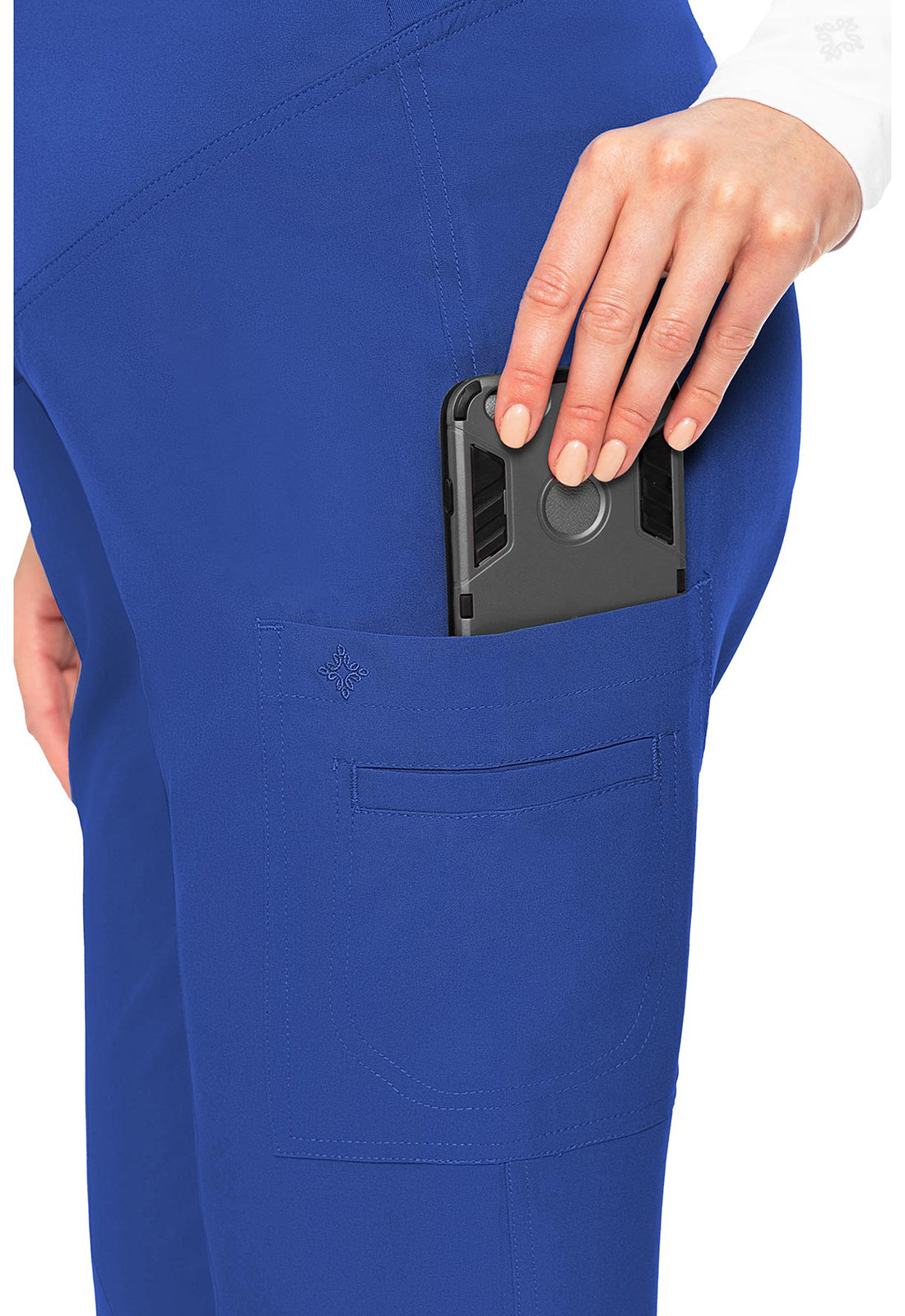 Touch MC028 Women's Maternity Scrub Pants Royal
