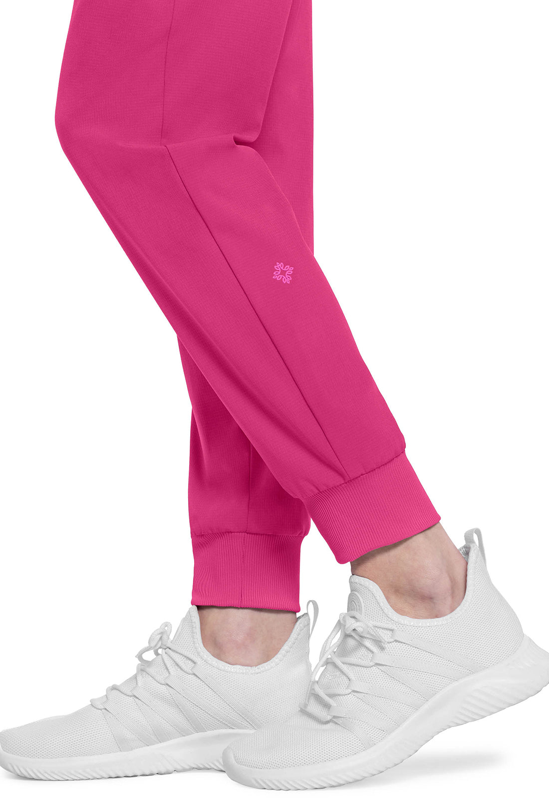 Amp MC102 Women's Mid Rise Scrub Joggers Pink Power