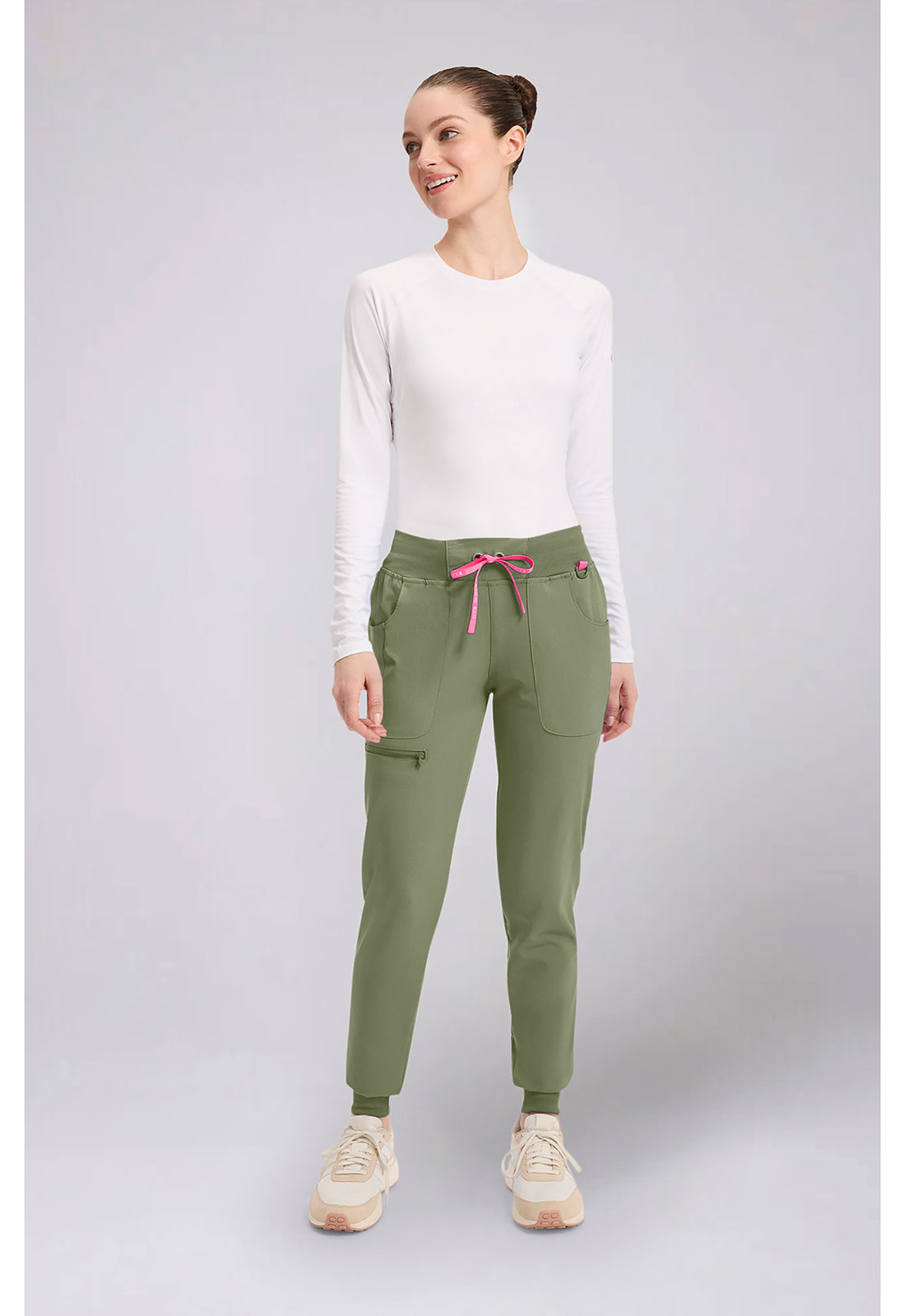Amp MC102 Women's Mid Rise Scrub image 2