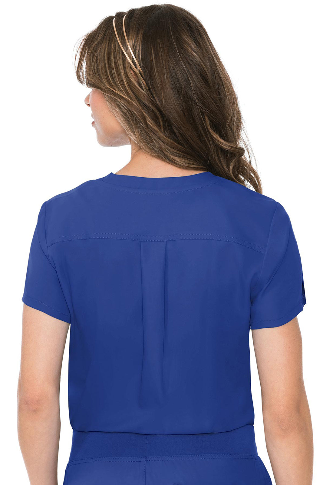 Insight MC2432 Women's One Pocket Tuck-In Scrub Top Galaxy