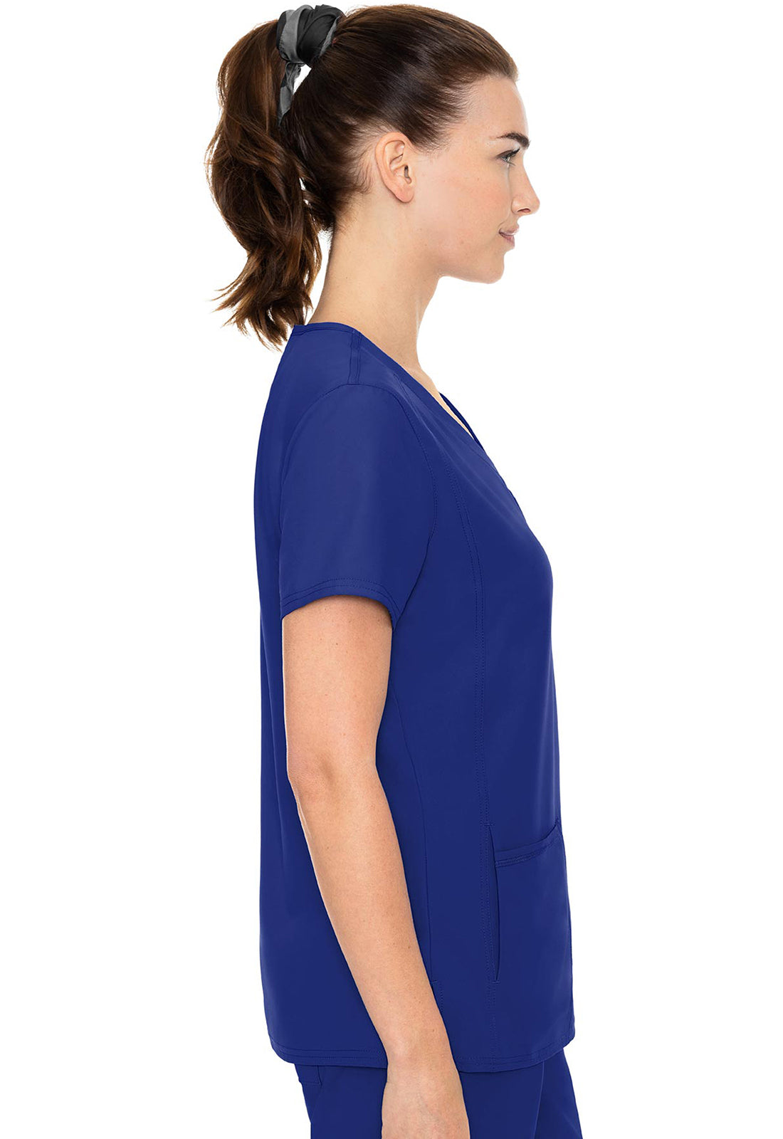 Insight MC2468 Women's Side Pocket Scrub Top Galaxy