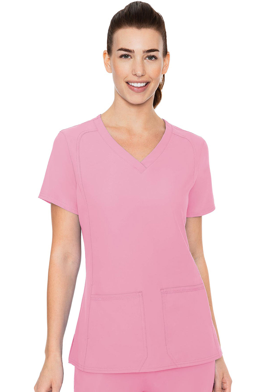 Insight MC2468 Women's Side Pocket Scrub Top