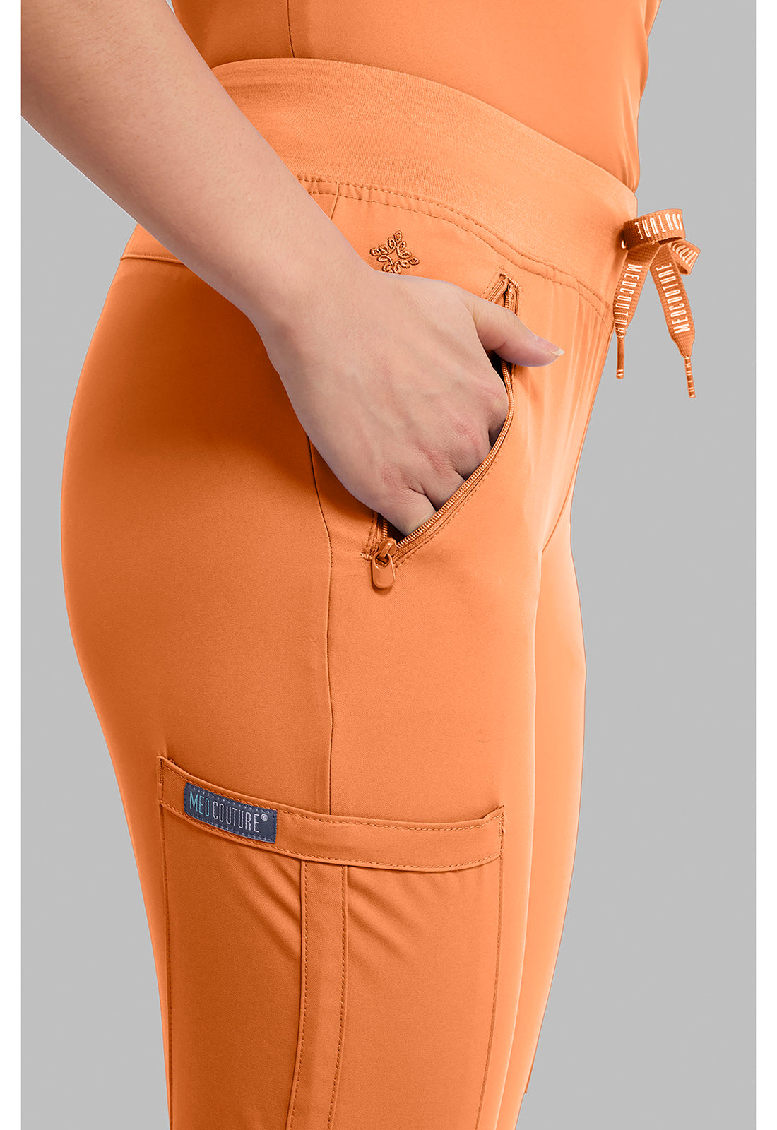 Insight MC2702 Women's Zipper Scrub Pants image 5