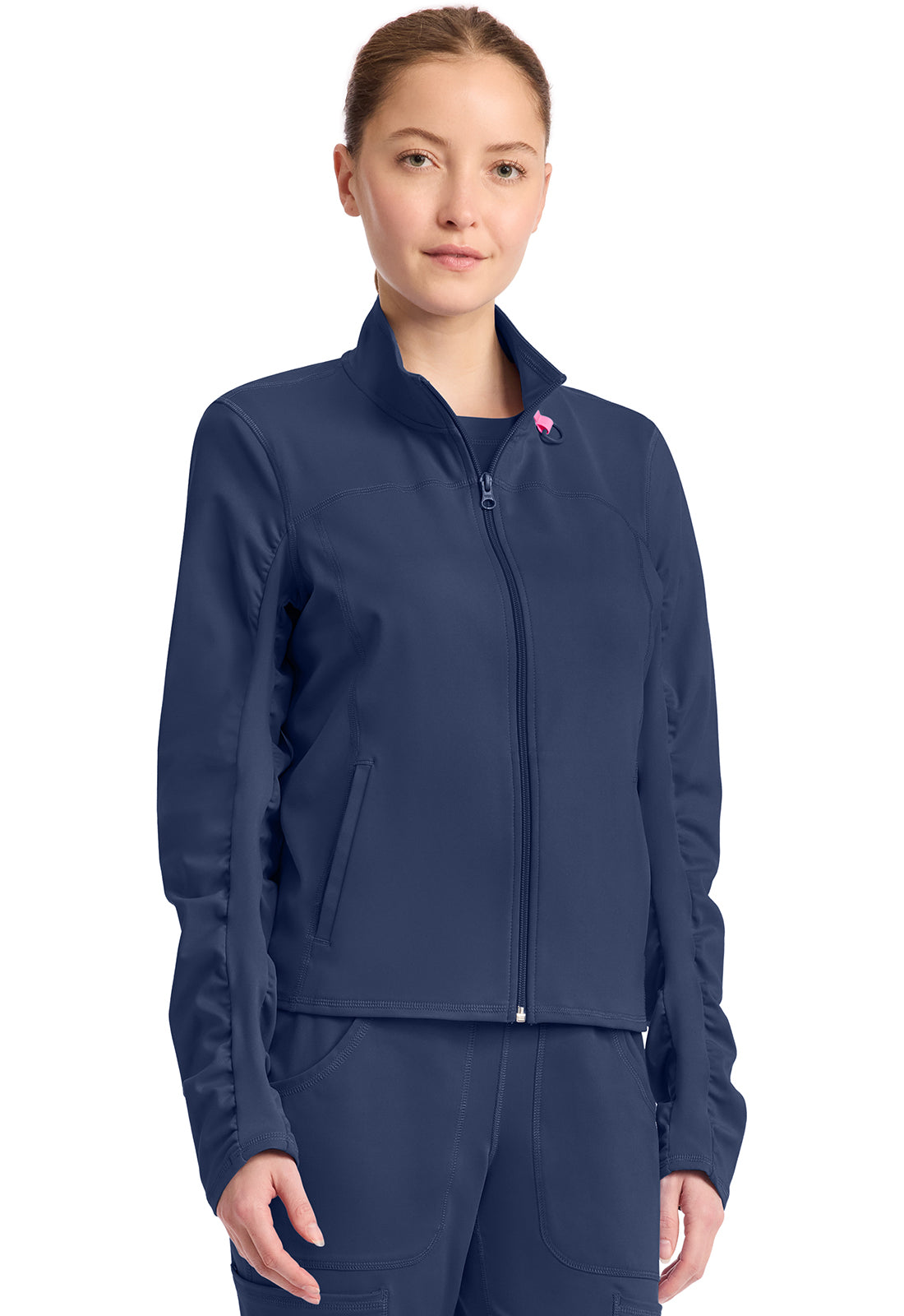 Amp Knit MC350 Women's Warm Up Jacket Navy