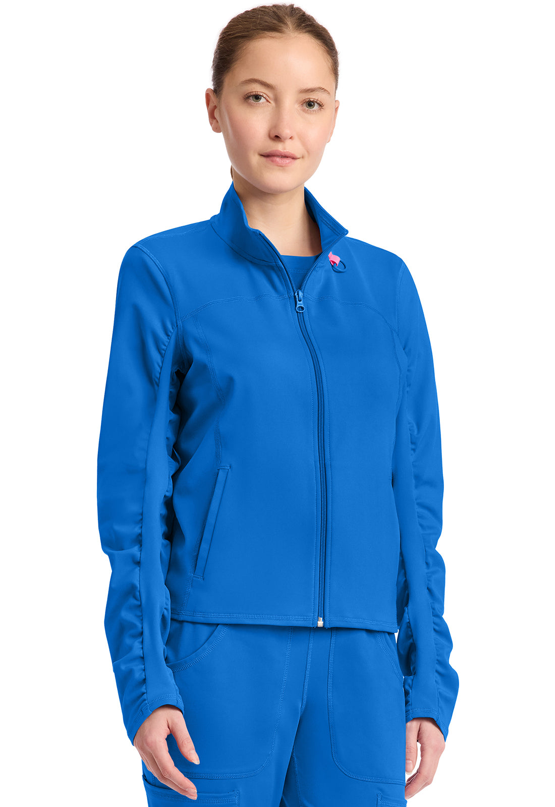 Amp Knit MC350 Women's Warm Up Jacket Royal