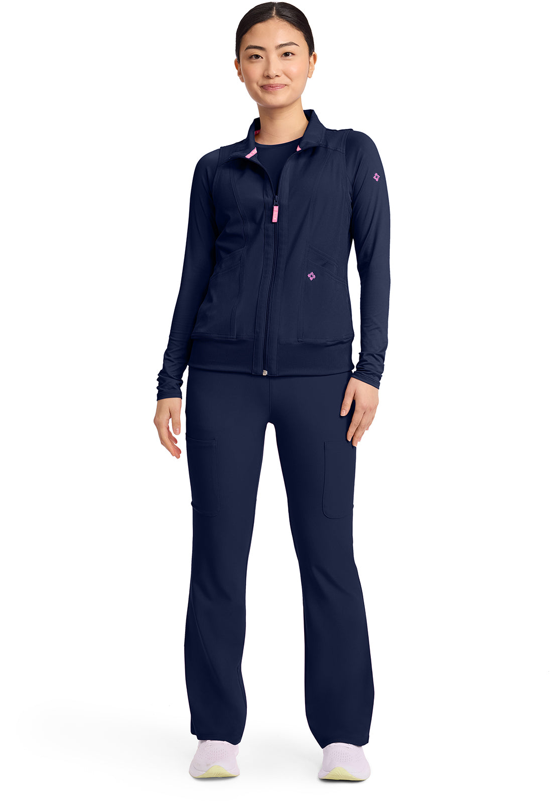AMP MC500 Women's 4-Pocket Zip Front Vest Navy