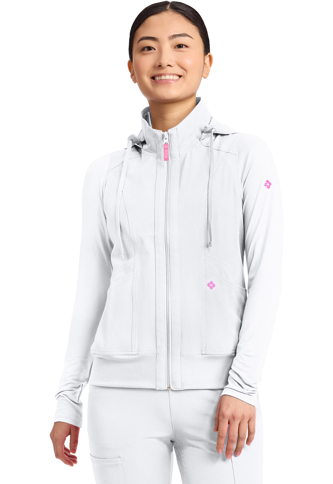 Amp MC500 Women's 4-Pocket Zip Front Scrub