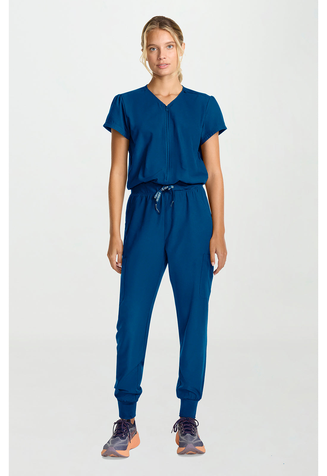 Insight MC510 Women's Zip Front Jumpsuit Ocean Abyss