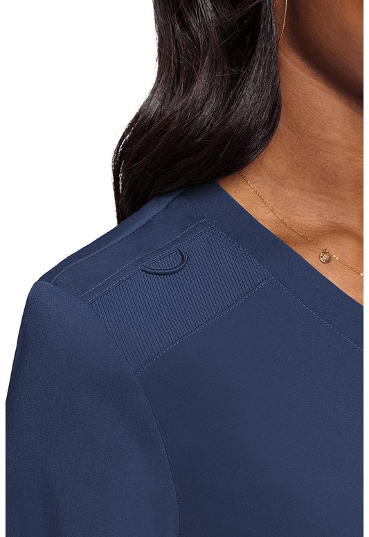 Touch MC7448 Women's V-Neck Tuck In Navy