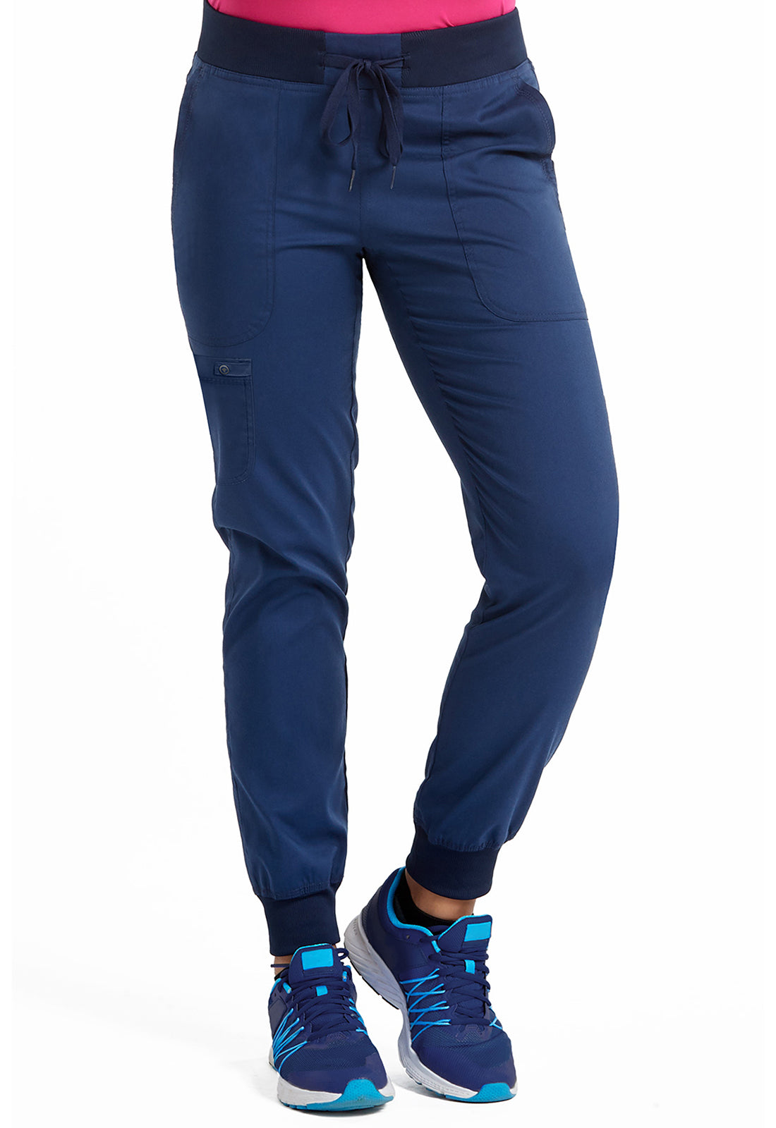 Touch MC7710 Women's Scrub Joggers Yoga Scrub Pants Navy