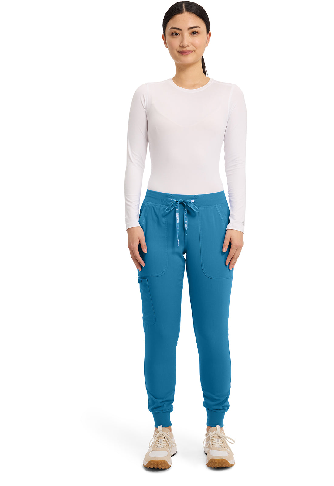 Touch MC7710 Jogger Yoga Pants Mali-Blue Shore