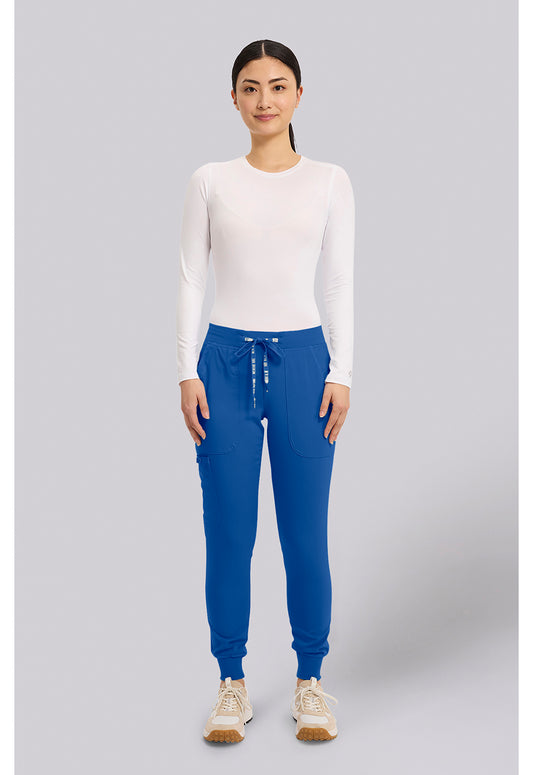 Touch MC7710 Women's Scrub Joggers Yoga Scrub Pants Royal